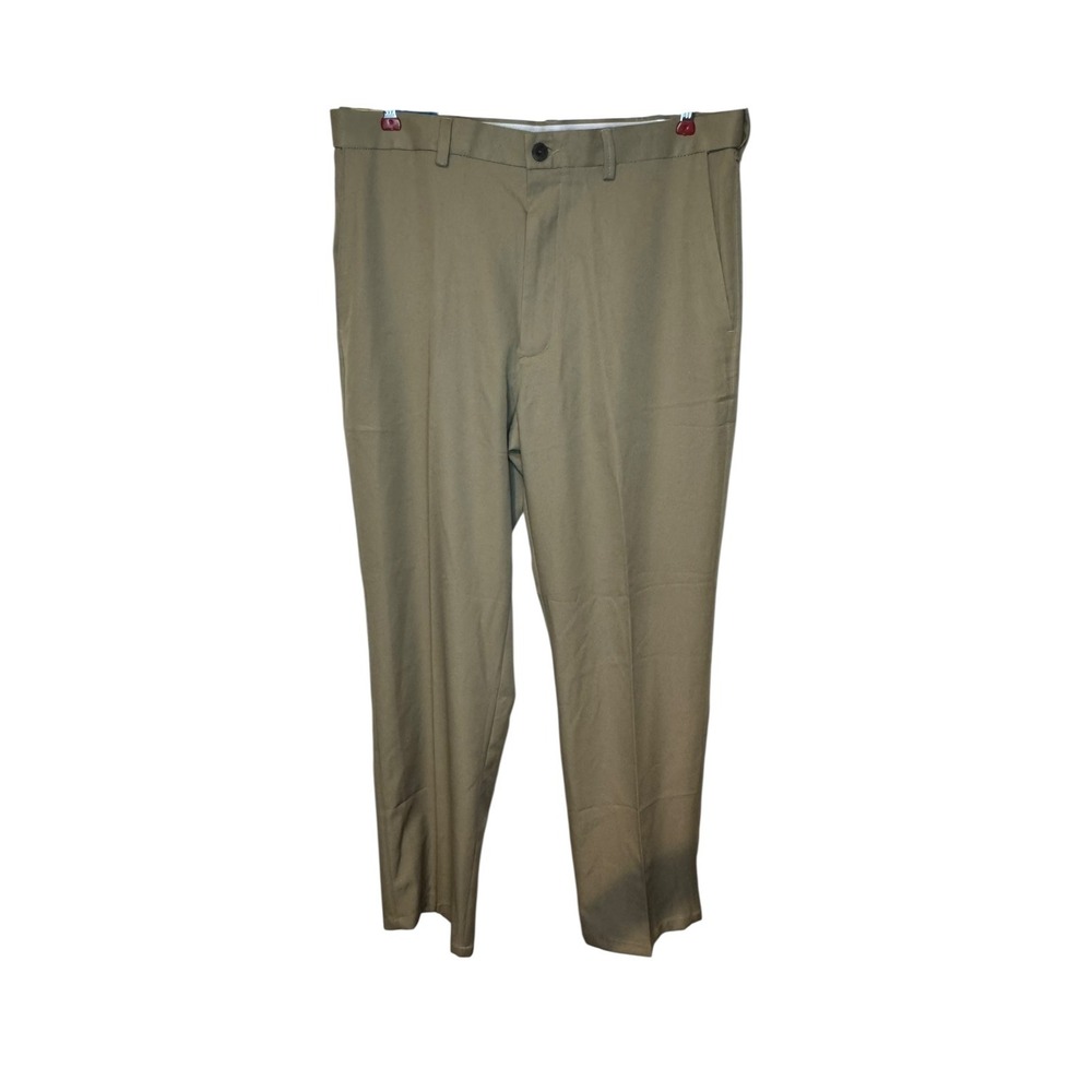 Haggar Men's Dress Pants H26 Performance Hidden Waistband Classic Sz. 36X32 NWT